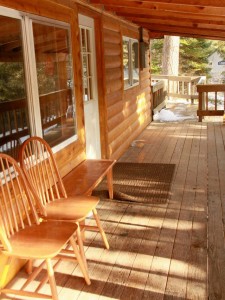 Lodge deck