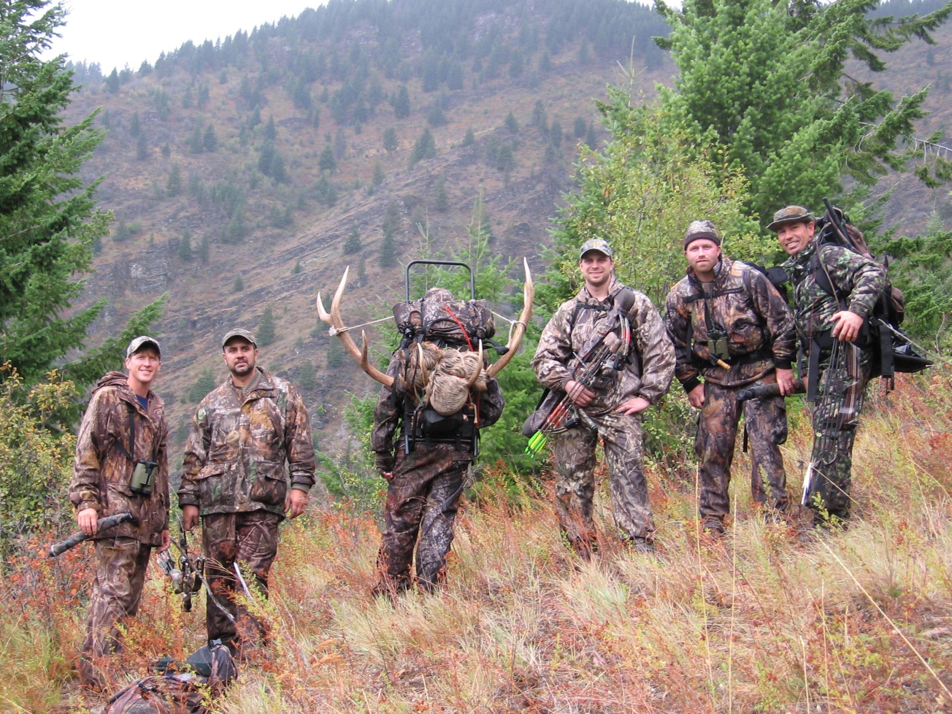 Elk Hunting Spike Camp