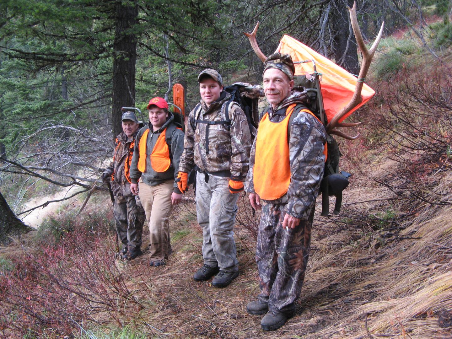 Elk Hunting Spike Camp Montana Hunting Outfitter