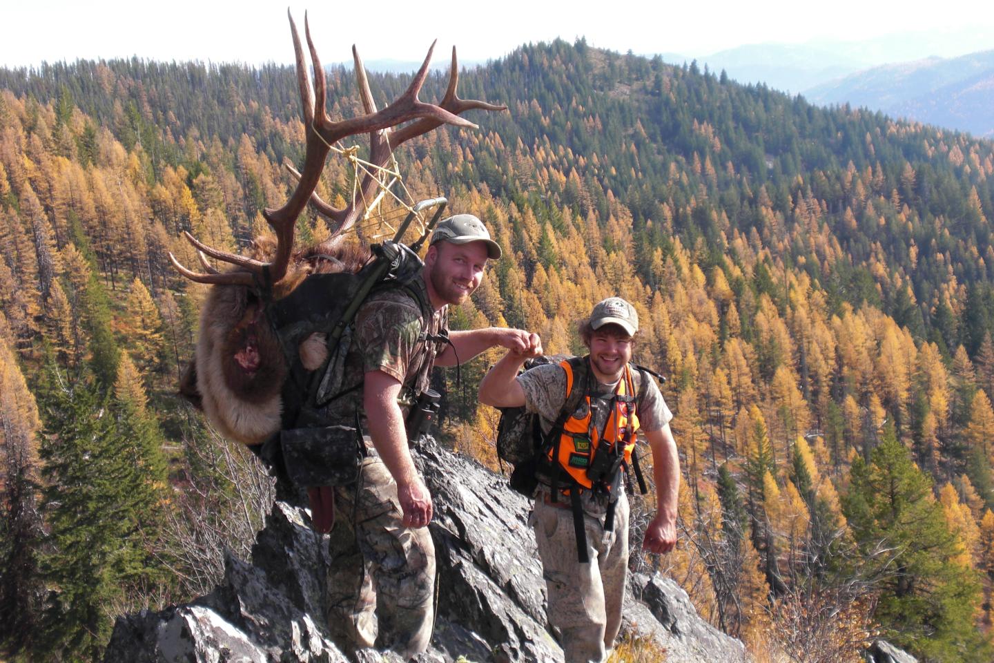 Elk Hunting Spike Camp Montana Hunting Outfitter