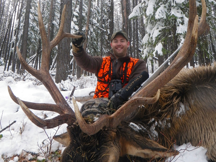 Rifle Elk hunts montana